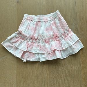 LoveShackFancy skirt size Small. Mint condition.
